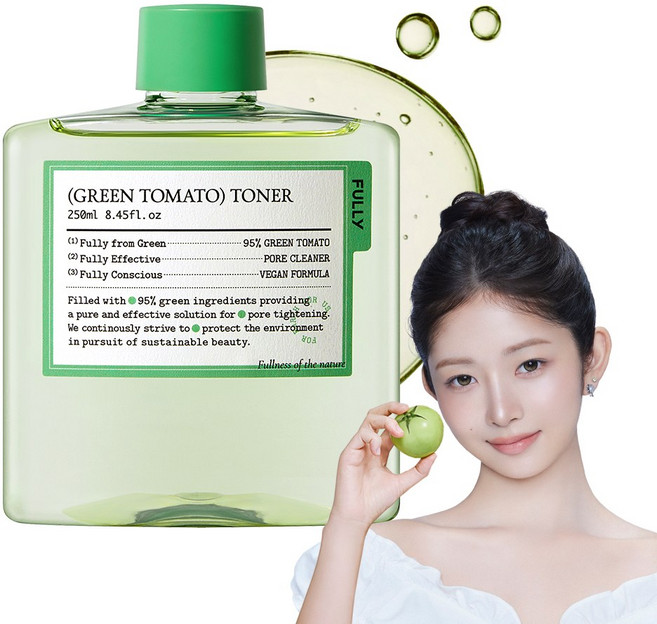 풀리 그린 토마토 토너, 1개, 250ml