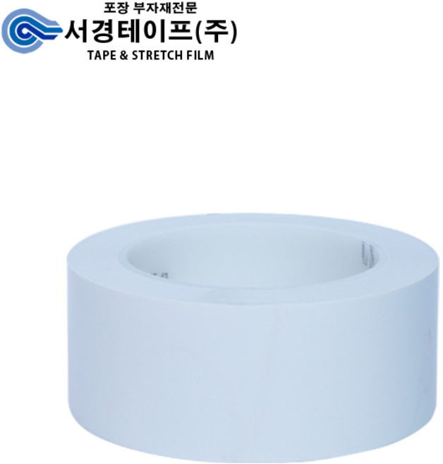 서경테이프 바닥라인 테이프(PVC) 1개입, 화이트