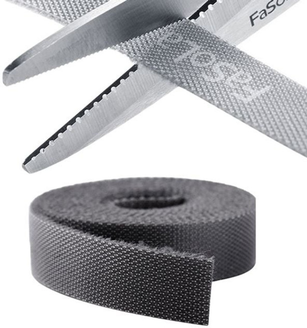 원하는 만큼 잘라쓰는 다회용 선정리 밴드