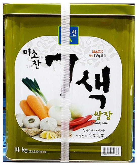 무배_쌈장7색(미소찬 14K) 업소용, 1개, 1