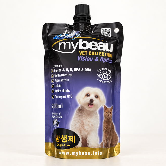 마이뷰 반려동물 영양제, 눈물개선/눈건강, 300ml, 1개