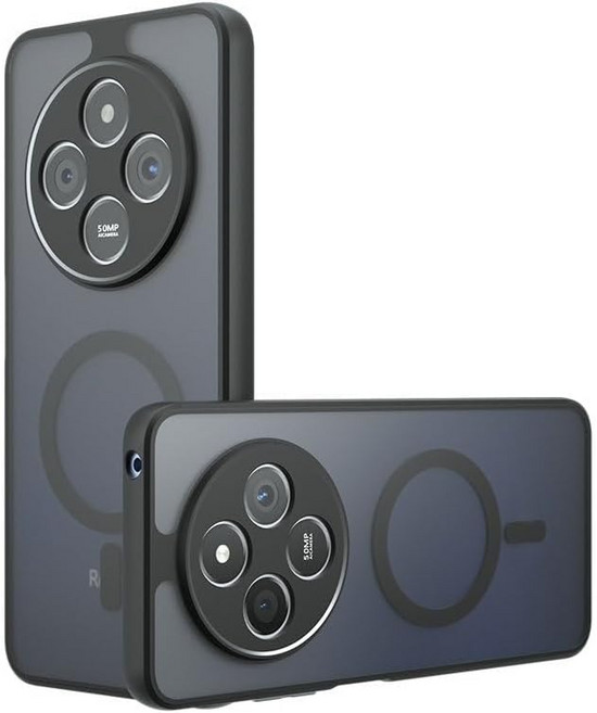 Kukoupey Nothing CMF Phone 1 케이스 커버 호환 내장 마그네틱 충격 방지 휴대폰 블랙, Black, 6_Compatible with