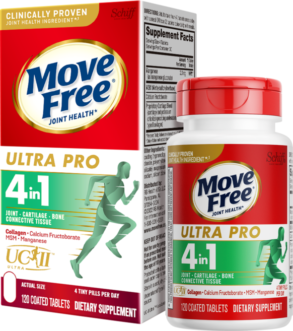 무브프리 울트라 프로 코팅된 타블렛, 1개, 120정