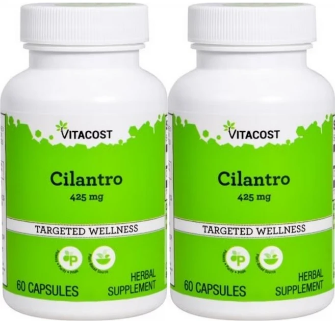 비타코스트 고수 추출물 425mg, 60정, 2팩, 60정 - 쿠팡