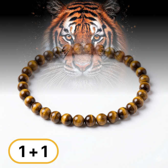 [1+1] 호안석 팔찌 4mm