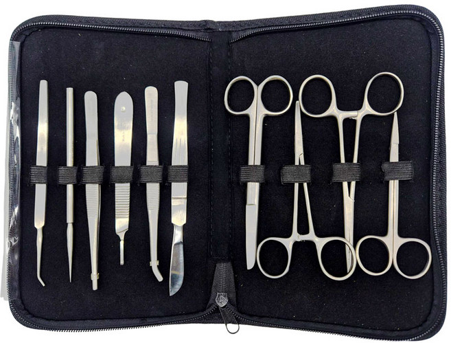실습 해부기세트 8pcs/10pcs, 해부기세트 10pcs, 1개