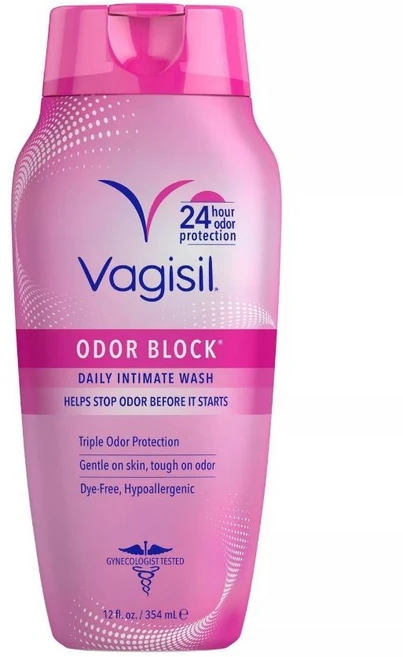 바지실 데일리 인티메이트 워시 오더 블록, 354ml, 1개 - 쿠팡