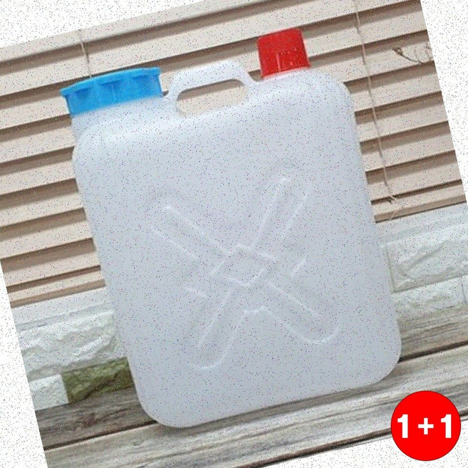 대용량캠핑물통 가정용 정리용 플라스틱 약수터 손잡 생활필수템 공간활용(1+1옵션 주문수량의 2배수량 배송), 1개, 1ml