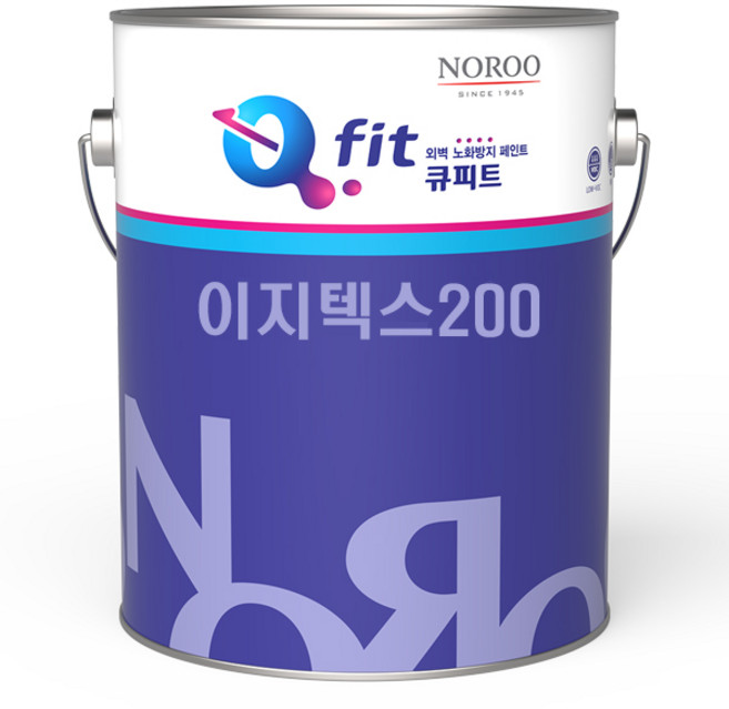 노루페인트 이지텍스 200 외부용 페인트, 백색, 1개, 4L
