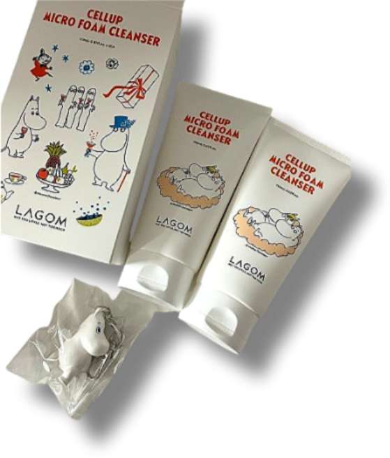 라곰 무민 에디션 마이크로 폼 클렌저, 2개, 150ml
