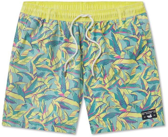 Southern Marsh Shoals Seawash 수영 트렁크 - 베이사이드 틸 XS 청록색 S