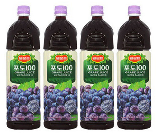 델몬트 포도100, 1.5L, 1개