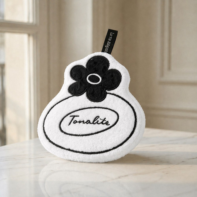 아크디 핸드타월 답례품 세트, 5개, 화이트 플라워