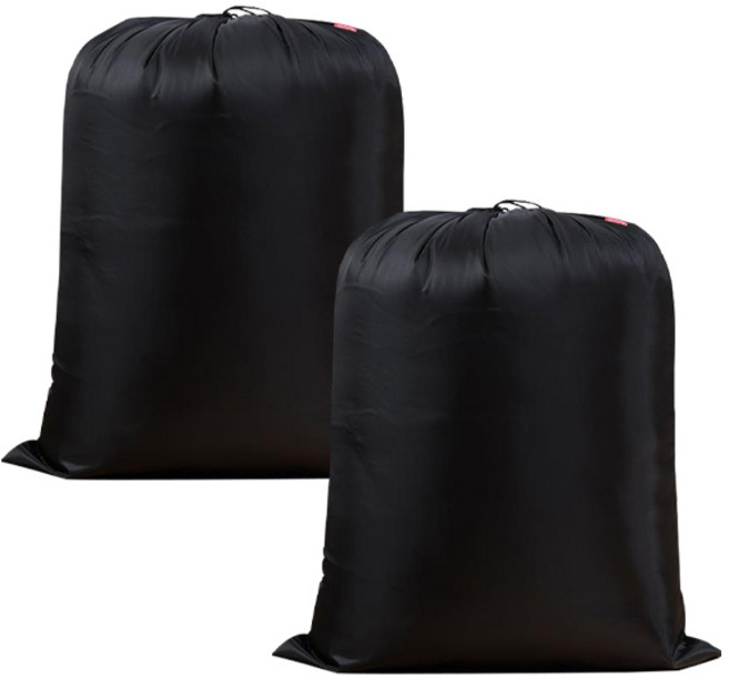 메이크잇 다용도 이불 파우치 대용량 이불 보관 2개, 블랙