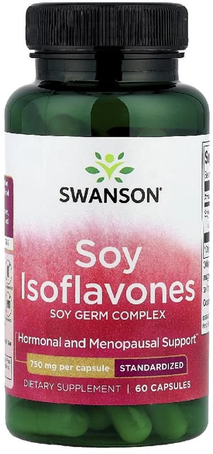 스완슨 대두 이소플라본 750mg 60캡슐, 60정, 1개 - 쿠팡
