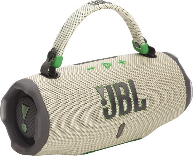 삼성공식파트너 JBL CHARGE6 블루투스 스피커 AI 사운드부스트 24시간재생 보조배터리기능 Aura cast IP68 방수방진 핸드스트랩 야외 아웃도어 캠핑 무선 스피커, 샌드