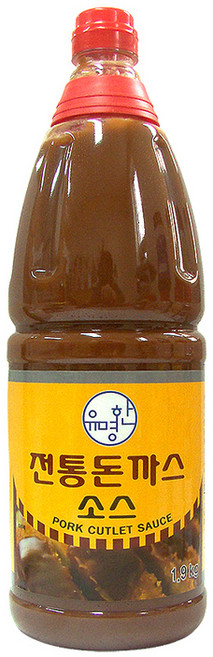 유명한 전통 돈까스 소스 1.9kg, 1개