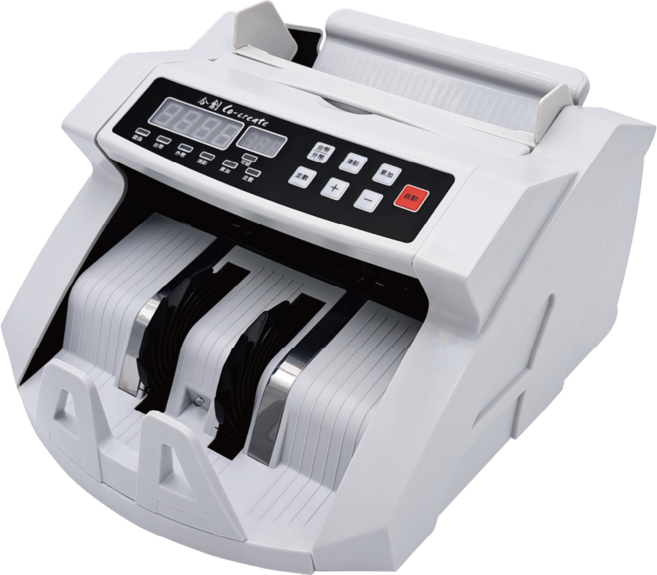 Co-create 合創 Mo-5688 點鈔機, 1個, Mo-5688尊爵型【外顯+黑防塵套】