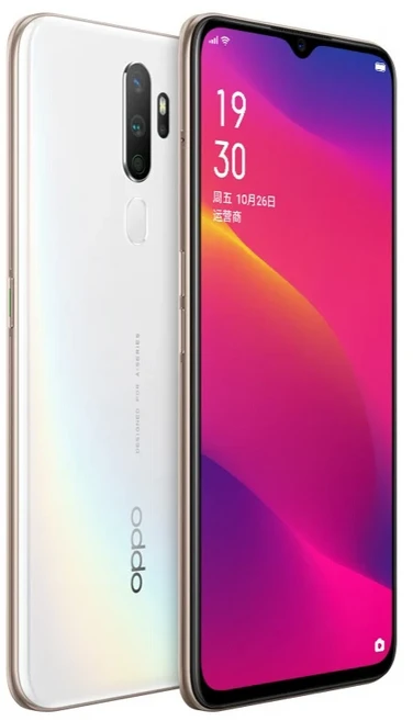 OPPO A9 2020 LTE GSM 잠금 해제 6.5인치 12MP 쿼드러플 카메라(듀얼 SIM)(스냅드래곤 665)(화이트/그린/블, 02 8G 128G, 01 CHINA, 02 WHITE