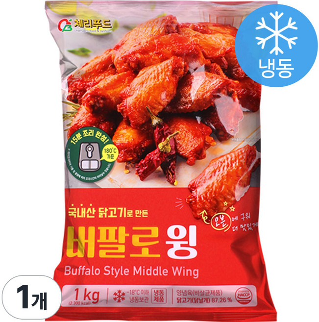체리푸드 버팔로윙 1Kg, 1개