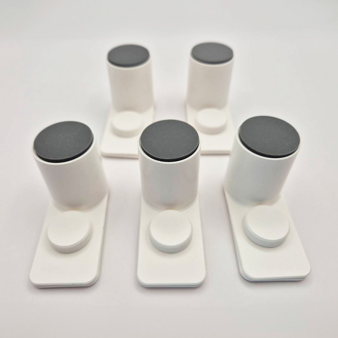 문쾅방지 방문 닫힘 손가락끼임방지 도어스토퍼, 5개, 화이트