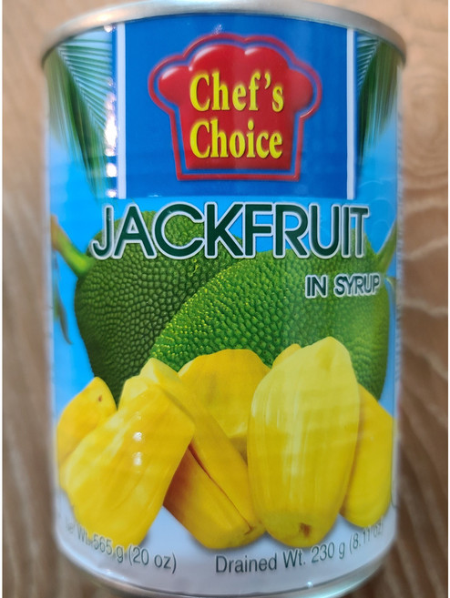 [태국통조림] 과일 통조림 열대과일통조림 worldfood, JACKFRUIT, 1개, 565g