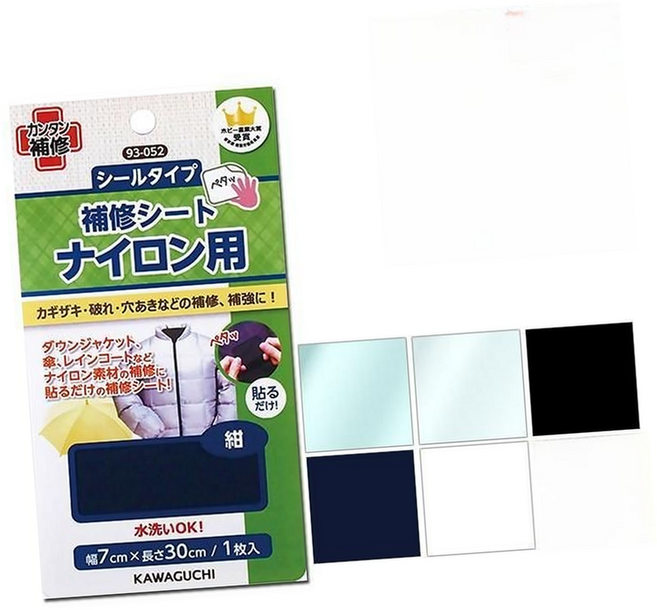 가와구치 패딩 접착형 보수테이프 가정용, 1개