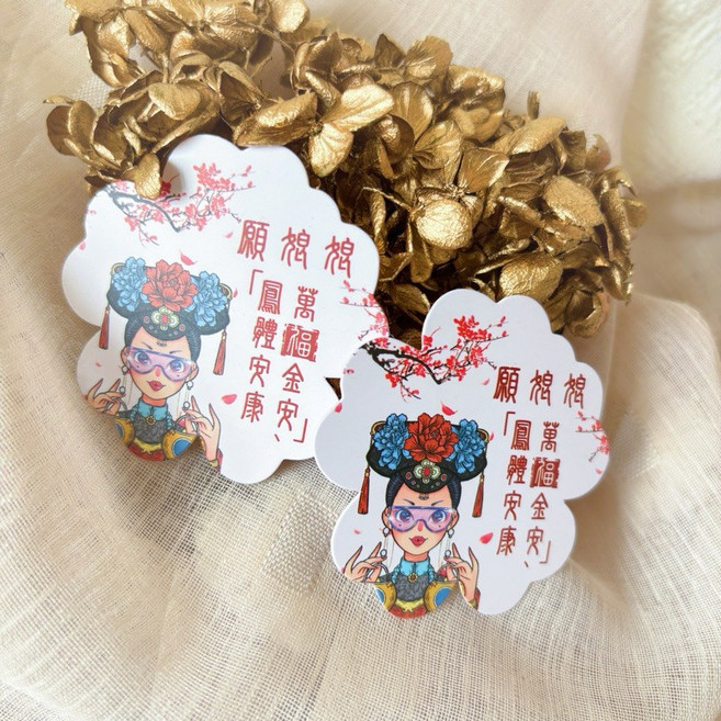 康乃馨花束賀卡 溫馨母親節祝福, 新版1, 1個