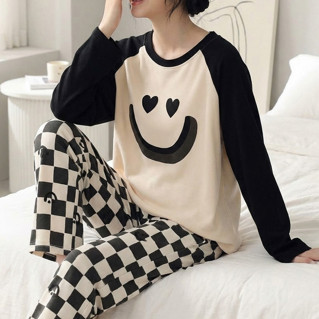 하미하미 캡내장 잠옷세트