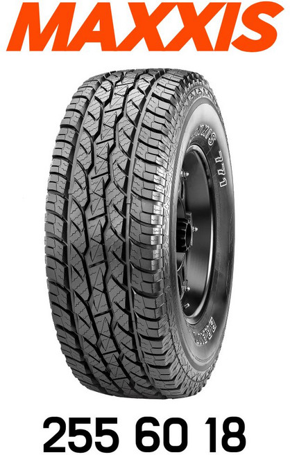 맥시스타이어 255 60 18 MAXXIS TIRES AT-771 2556018 / AT2 ATM 패턴 / (한국타이어 글로벌 협업 MAXXIS), 1개, 장착 미포함