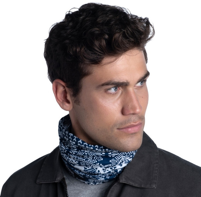 버프 오리지널 에코스트레치 내셔널지오그래픽 스포츠 넥워머, KURZEME DARK NAVY