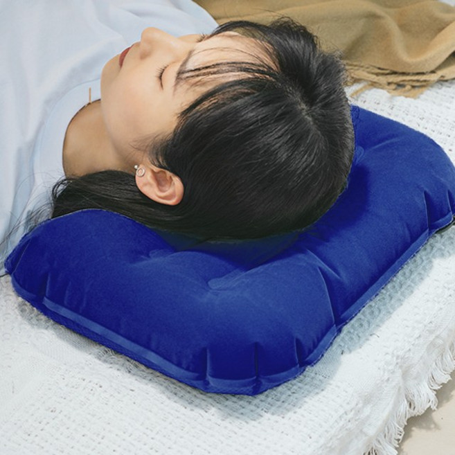 어반파파 여행용 캠핑베개, 네이비, 1개