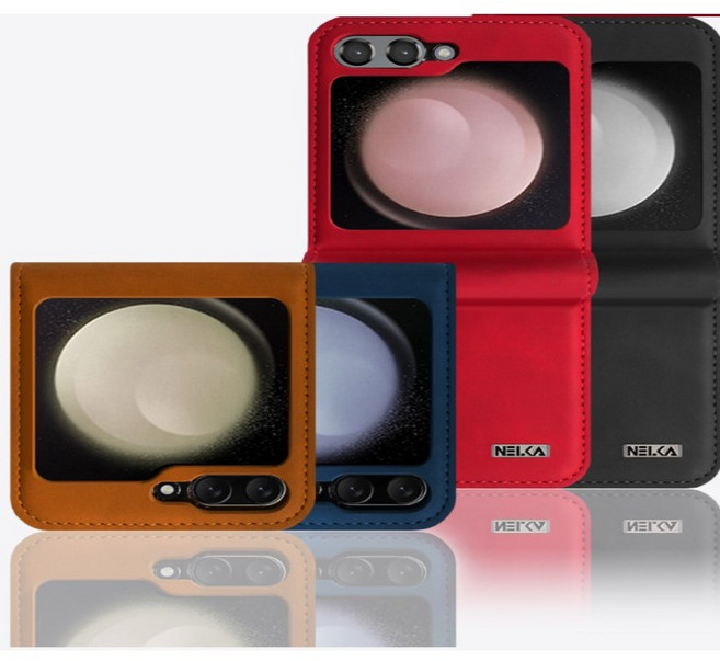 포유 제트 플립5 f731 가죽 케이스 프리미엄