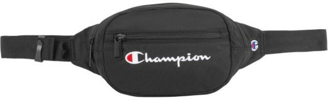Champion 힙색 러닝 등산 챔피언 남녀 공용 성인용 허리 팩 블랙/화이트 로고 원 사이즈 미국, Champion 힙색 러닝 등산 챔피언 남녀 공용 성인