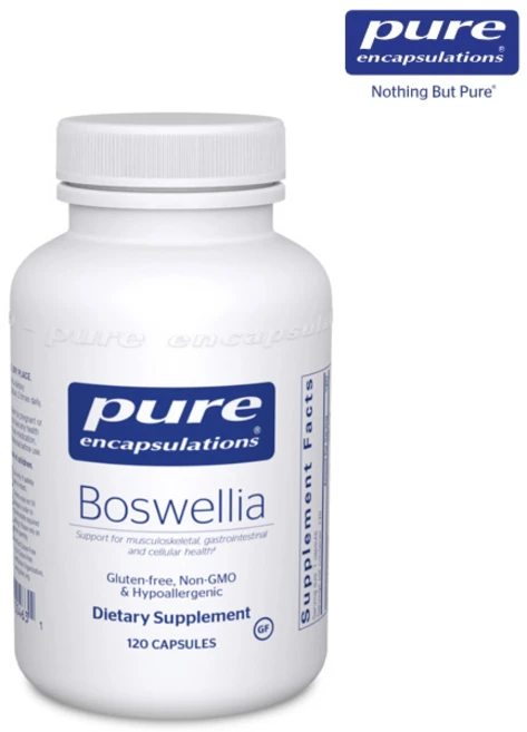 미국 Pure Encapsulations 보스웰리아 Boswellia Supplement 120캡슐, 1개, 120정 - 쿠팡