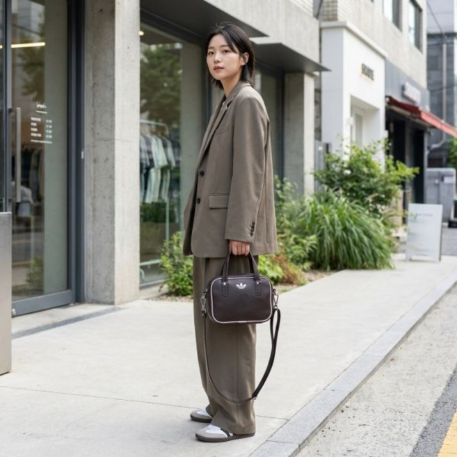 아디다스 미니 토트백 아우라커피 데일리 가방 No.1814315, FREE