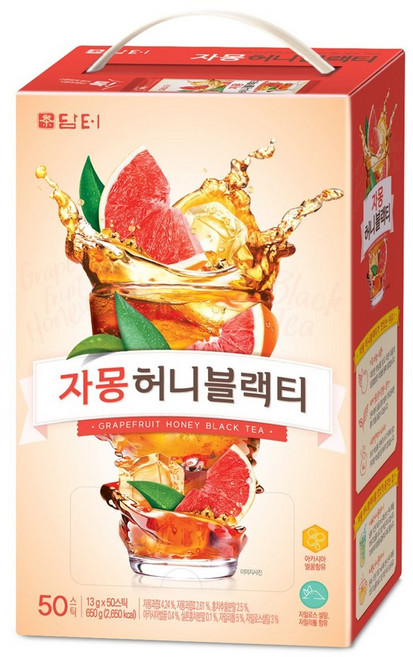 담터 자몽 허니블랙티 50Tx1개+사은품, 13g, 50개입, 1개