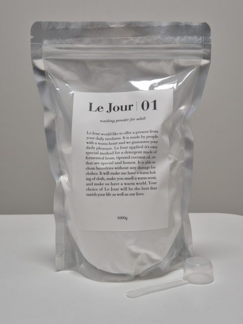 [정품출고] Le Jour 01 르주르 일반 프리미엄 고농축 가루세제 ( 드럼 / 일반 겸용 ) 1000g 1개, 1kg