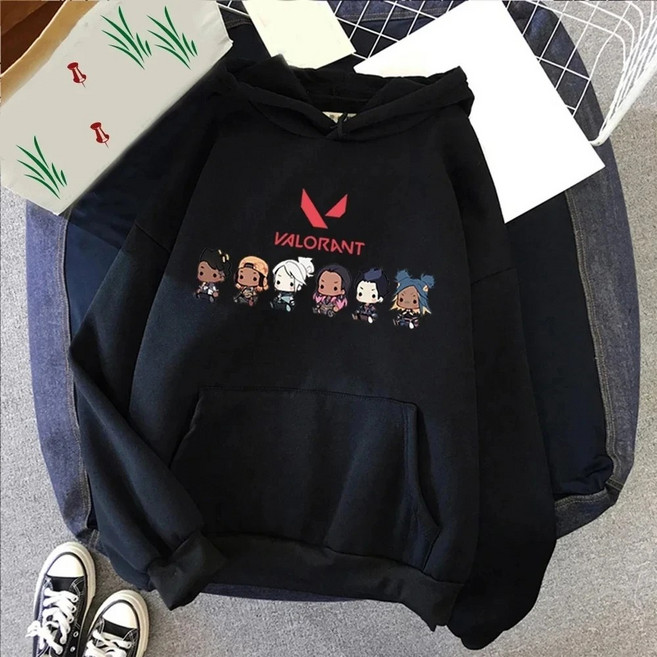 발로란트굿즈 발로란트후드 VALORANT 제트 레이나 피닉스 요루 레이즈 네온