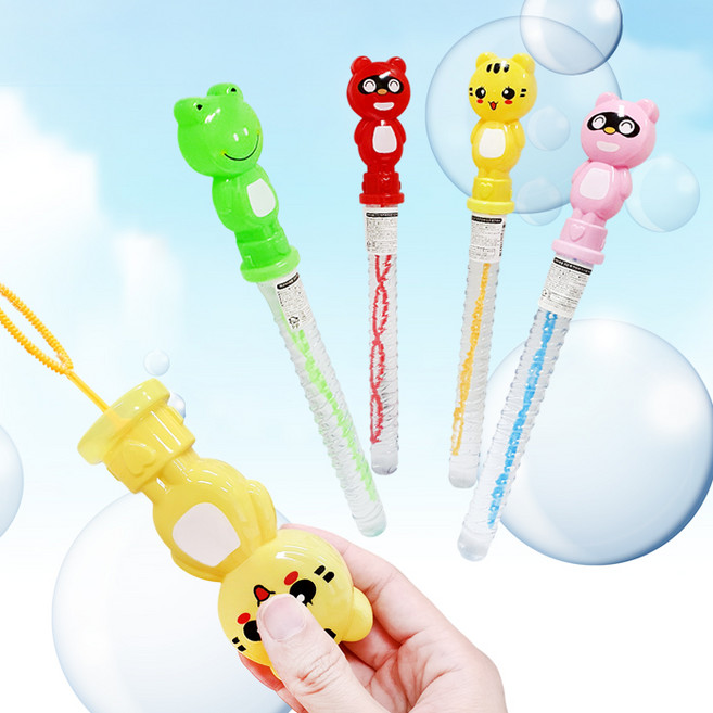 동물스틱 비눗방울 24개세트