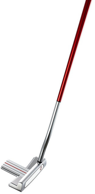 오디세이 (ODYSSEY) 오른쪽 퍼터 WHITE HOT OG BIG T (STROKE LAB 샤프트) 33 인치 DFX TR 남성