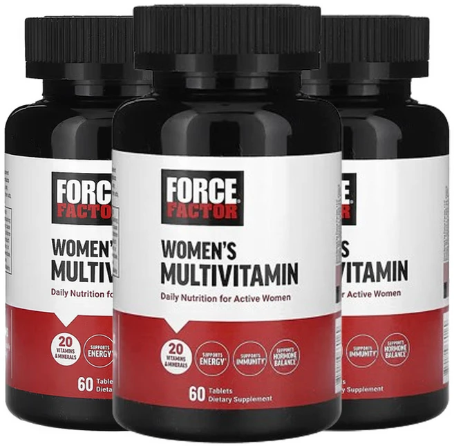 포스팩터 여성용 종합비타민 60 정, 60정, 3팩 - 쿠팡