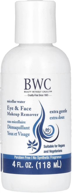 Beauty Without Cruelty Eye & Face Makeup Remover Extra Gentle 4 fl oz (118 ml) Cruelty (뷰티 위드아웃, 1개 - 쿠팡