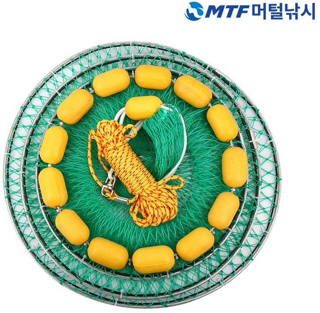 초특가 핸들 바다 부력망 로프 포함 45cm 고기망 어망, 선택완료, 1개