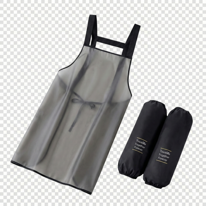 프리미엄 방수앞치마 팔토시 세트 식당용 올인원, 앞치마(1개)+팔토시(1개), 1개