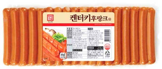 한성기업 한성 켄터키후랑크H 소세지, 1개
