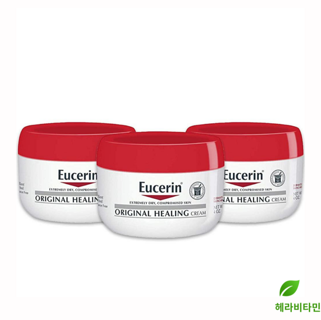 [유세린] 오리지널 힐링 크림 극건성용 113ml (3팩), 113g, 3개