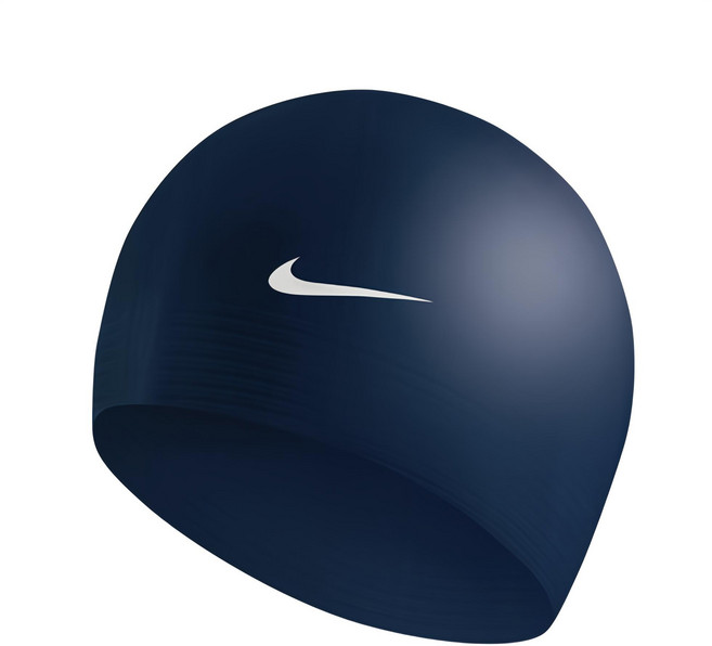 나이키스윔 솔리드 라텍스 캡, 미드나이트 네이비, 1개