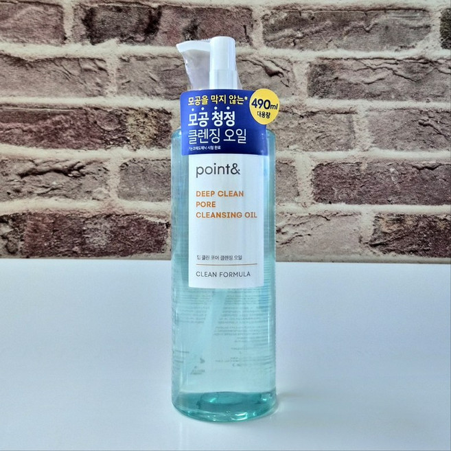 포인트앤 딥 클린 포어 클렌징 오일, 490ml, 1개