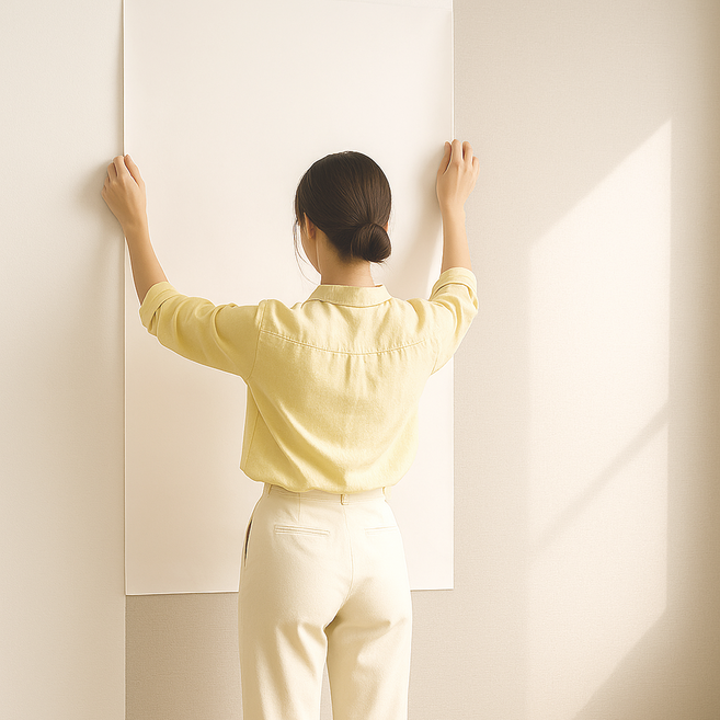 [6+1 EVENT] 리포홈 만능 실크 풀바른벽지 셀프도배 붙이는 도배지, 만능풀바른벽지, 220cm x (모델명은 주문시입력, 가로폭106cm)